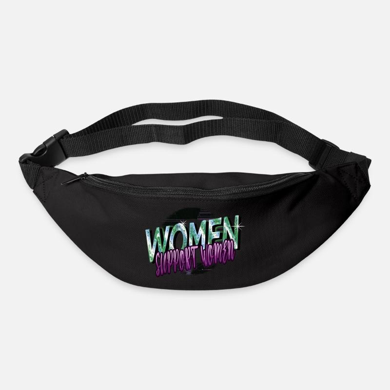 protest calendaring a womans place blackhistory - Bum bag - black