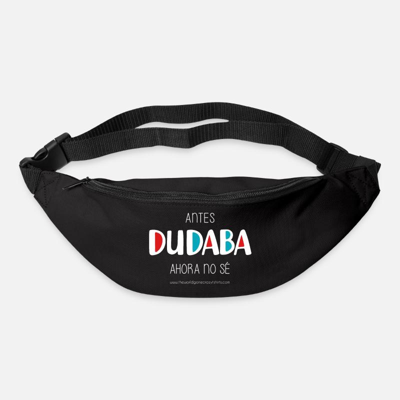 I used to doubt (dark) - Bum bag - black
