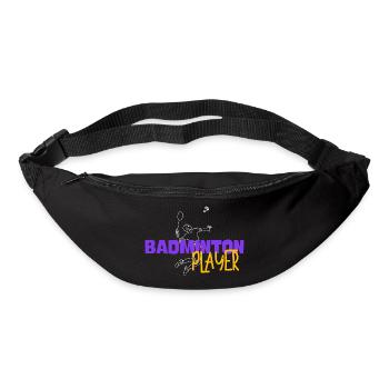 Badminton Player - Sac banane - noir - Devant