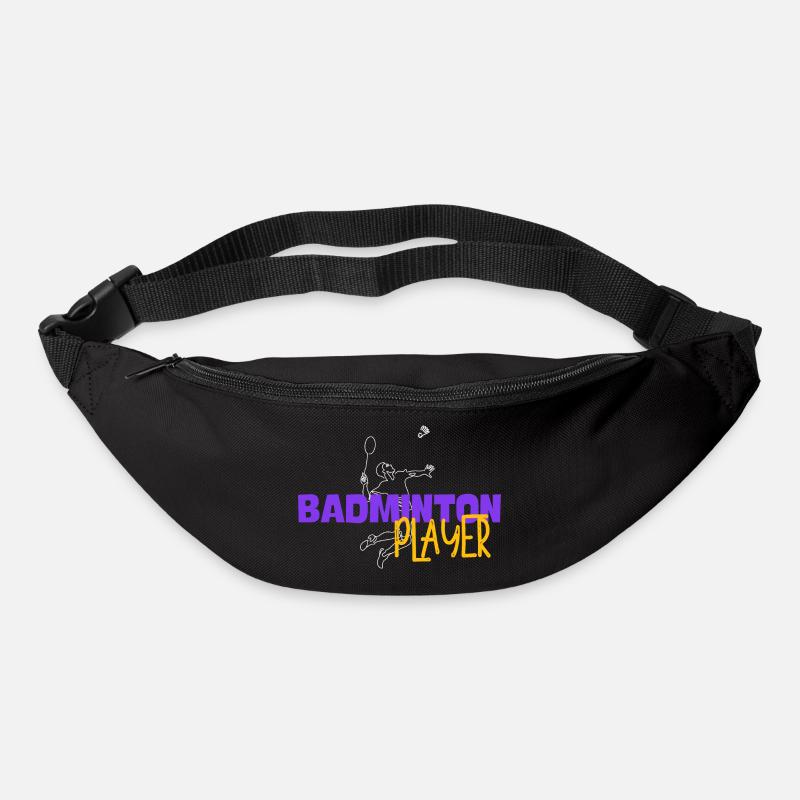 Badminton Player - Sac banane - noir