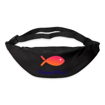 FISH. APRIL FOOL - Bum bag - black - Front