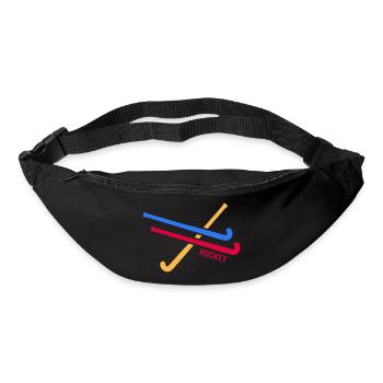 hockey field hockey hockey hockey club - Bum bag - black - Front