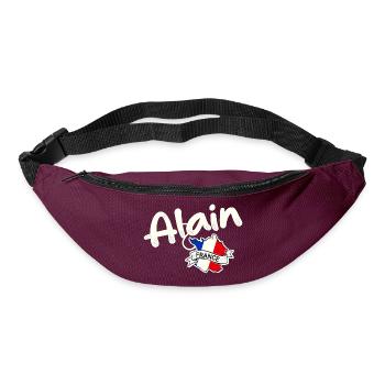 Alain France - Bum bag - burgundy - Front