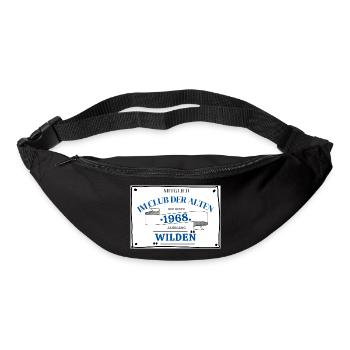 Geboren im besten Jahrgang 1968 - Gürteltasche - Schwarz - Vorne