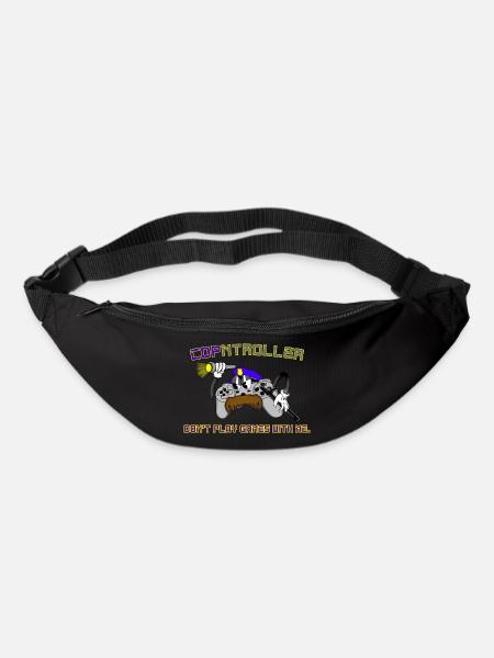 Cop-ntroller Play Games Funny Retro Gaming Gamer - Bum bag - black