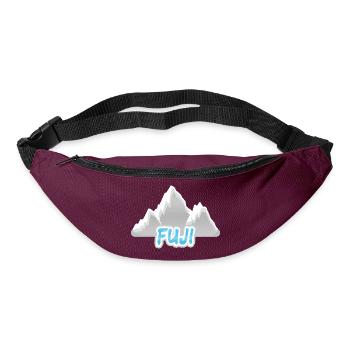 Gift for Fuji - Bum bag - burgundy - Front