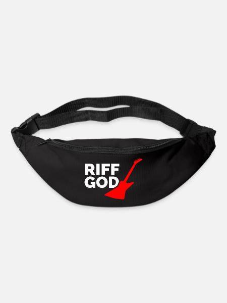 Riff God - Gürteltasche - Schwarz