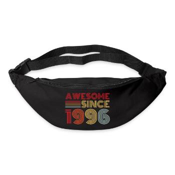 Vintage 1996 Retro 1996 Birthday Gift - Bum bag - black - Front