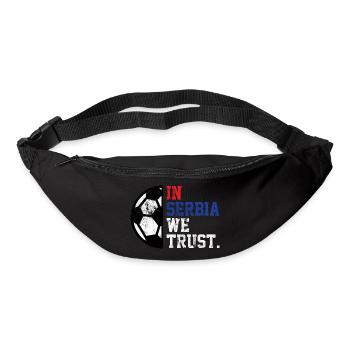 In Serbia we trust - Bum bag - black - Front