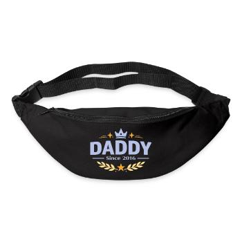 Daddy Since 2016 – Proud Dad Design - Bum bag - black - Front