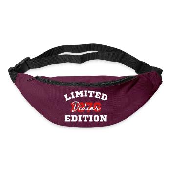 Limitierte Ausgabe 1976 Didier Vintage-Retro-Geschenk - Gürteltasche - Burgunderrot - Vorne