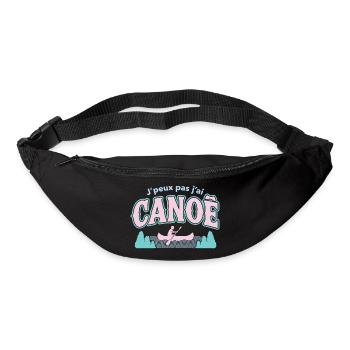J'peux pas j'ai CANOE - Sac banane - noir - Devant
