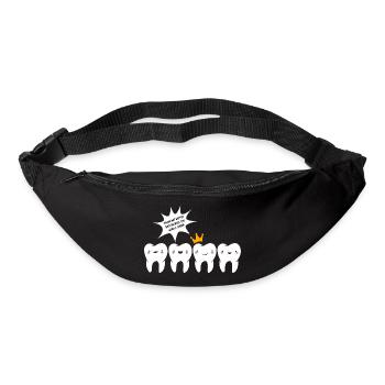Dental Hygienist Dental Dentist - Bum bag - black - Front