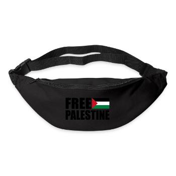 Free palestine - Gürteltasche - Schwarz - Vorne