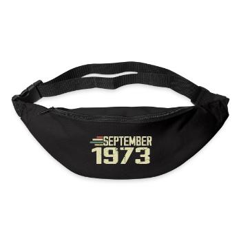 September 1973 Vintage Gift Idea September 1973 - Bum bag - black - Front