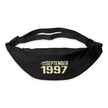 September 1997 Vintage Geschenkidee September 1997 - Gürteltasche - Schwarz - Vorne