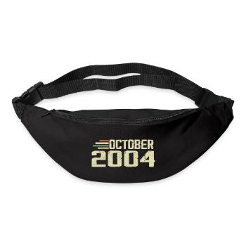 October 2004 - Geburtstag im Oktober 2004 - Gürteltasche - Schwarz - Vorne