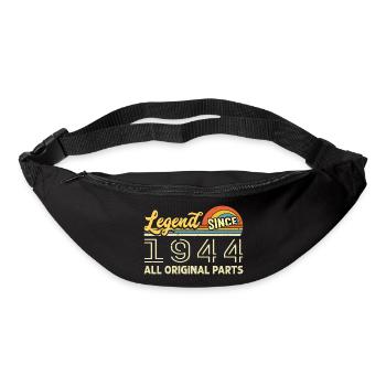 Legendary since 1944 Birthday 1944 Born 1944 - Bum bag - black - Front