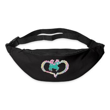 Unicorn - Bum bag - black - Front