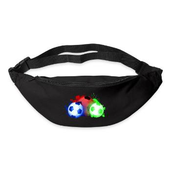 Fußball - Gürteltasche - Schwarz - Vorne