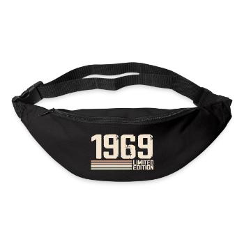 1969 Jahrgang 1969 Geburtstag 1969 Retro 1969 - Gürteltasche - Schwarz - Vorne