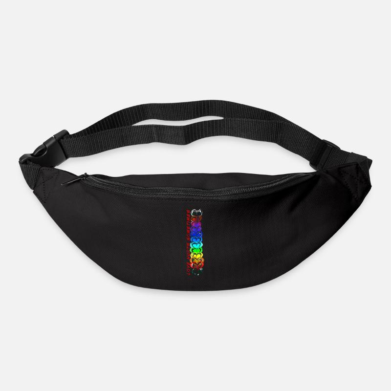 Love Hurts sometimes - Bum bag - black