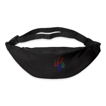 Schwalbentanz - Gürteltasche - Schwarz - Vorne