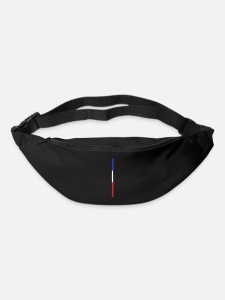 Bleu Blanc Rouge - Sac banane - noir