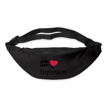 This Girl Loves Her Euphonium - Gürteltasche - Schwarz - Vorne