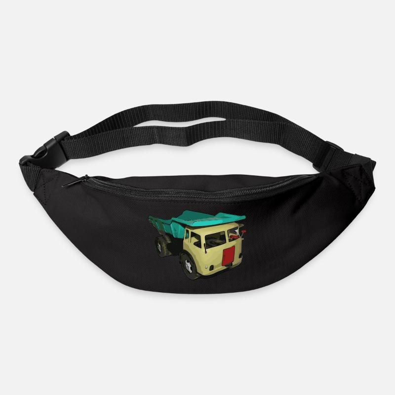 DDR Kipper - Gürteltasche - Schwarz