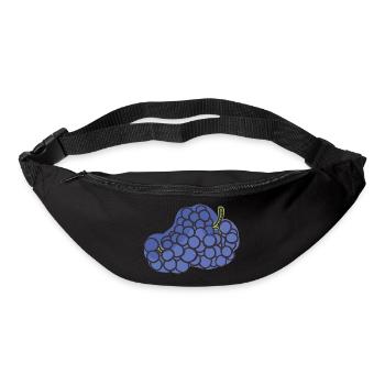 Veganer Vegetarier Tierschutz Geschenkidee - Gürteltasche - Schwarz - Vorne