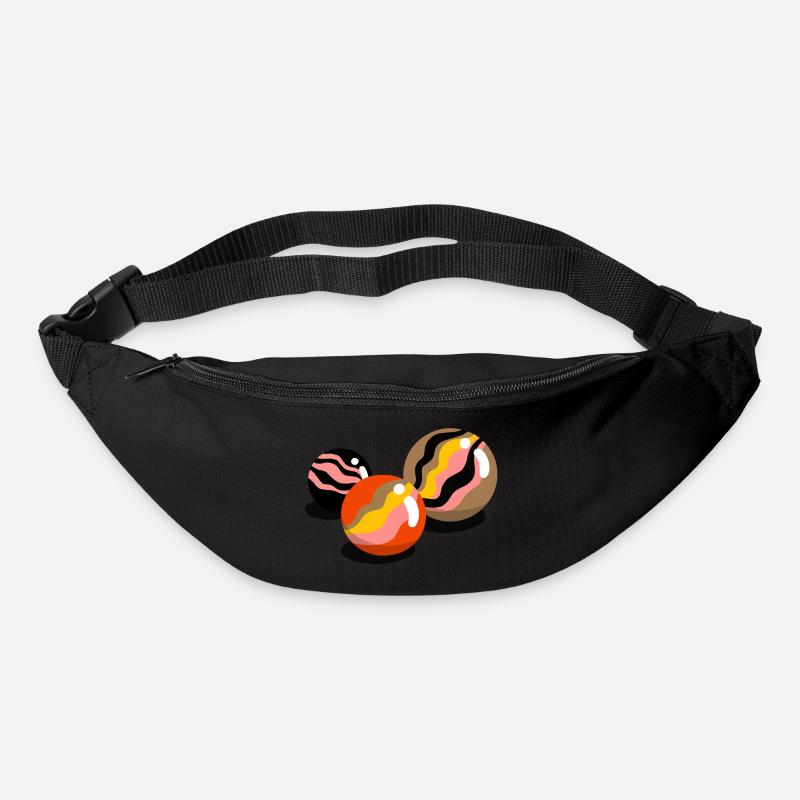 Murmeln - Gürteltasche - Schwarz