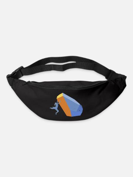 Bouldern - Gürteltasche - Schwarz