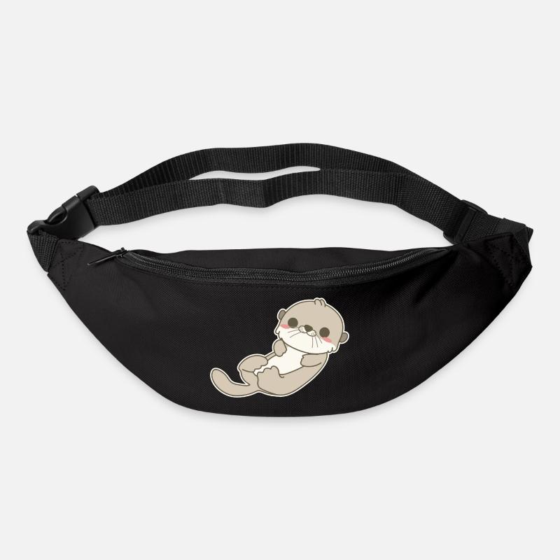 Loutre - Sac banane - noir