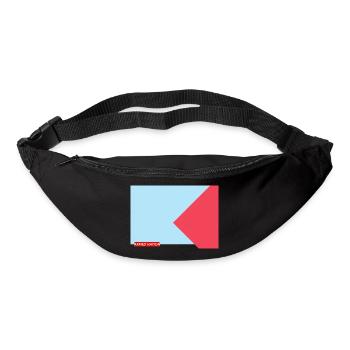 BLUE RED 2025 - Gürteltasche - Schwarz - Vorne