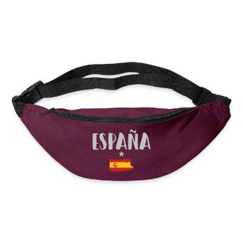 Espagne Maillot de football Drapeau espagnol - Sac banane - bordeaux  - Devant