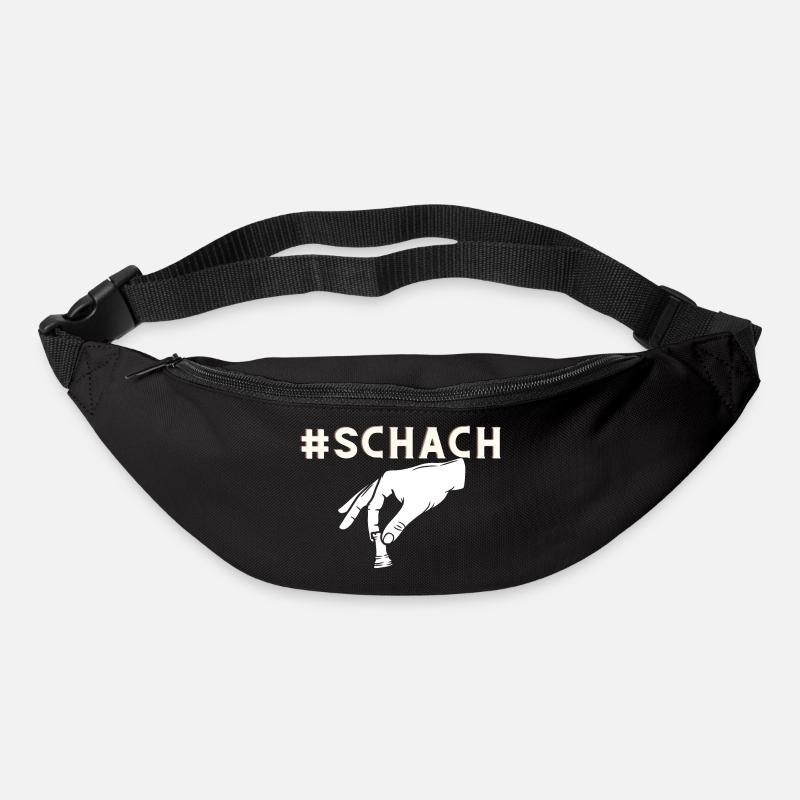 Schach - Gürteltasche - Schwarz
