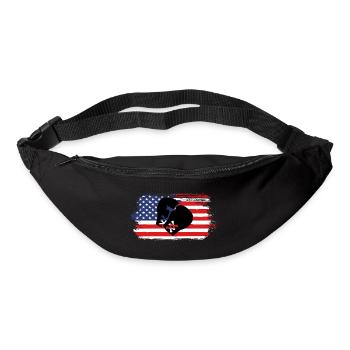 Boxen USA Boxing Boxer - Gürteltasche - Schwarz - Vorne