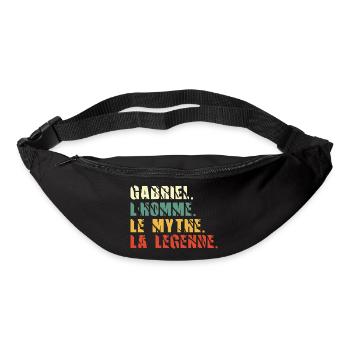 Gabriel l homme le mythe la légende - Sac banane - noir - Devant