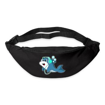 Musique casque Delfin - Sac banane - noir - Devant