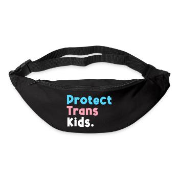 LGBT-Unterstützung Schutz für Trans-Kinder LGBT-Stolz - Gürteltasche - Schwarz - Vorne