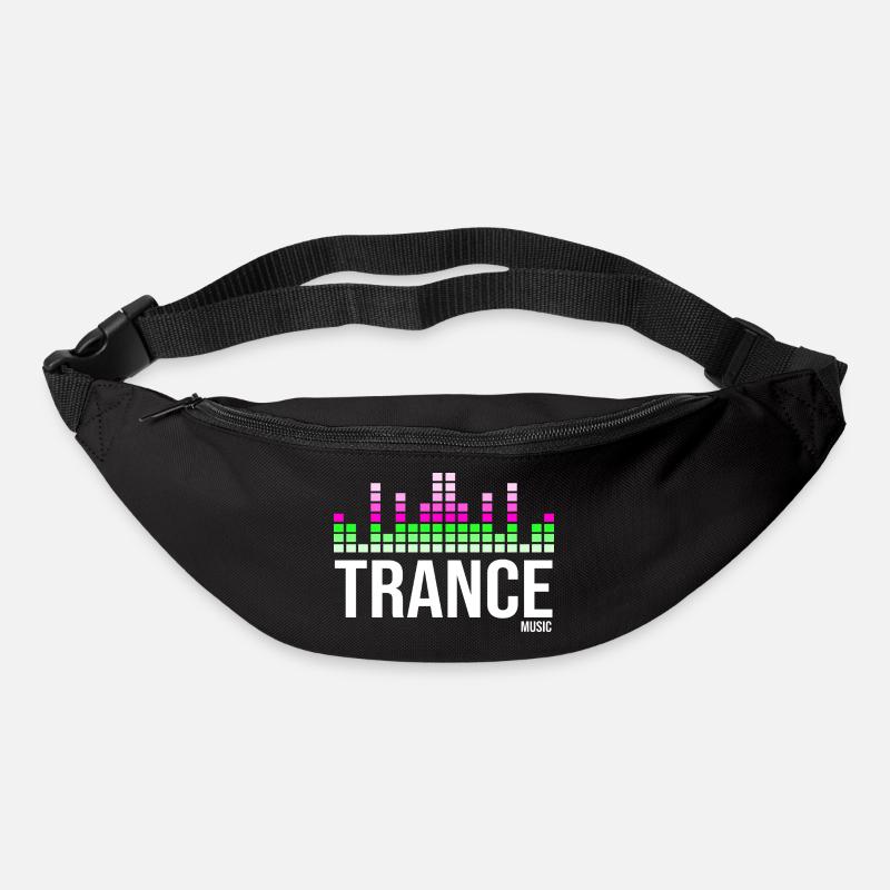 Trance-Musik-Logo - Gürteltasche - Schwarz