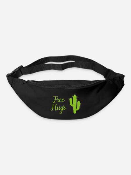 free hugs - Gürteltasche - Schwarz