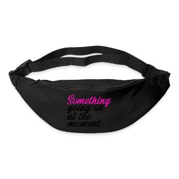 Something Going On At The Moment - Bum bag - black - Front