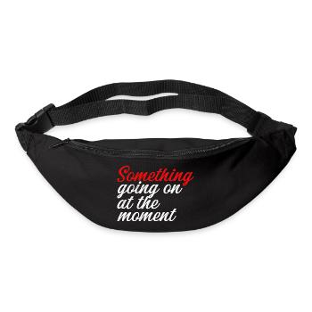 Something Going On At The Moment - Bum bag - black - Front