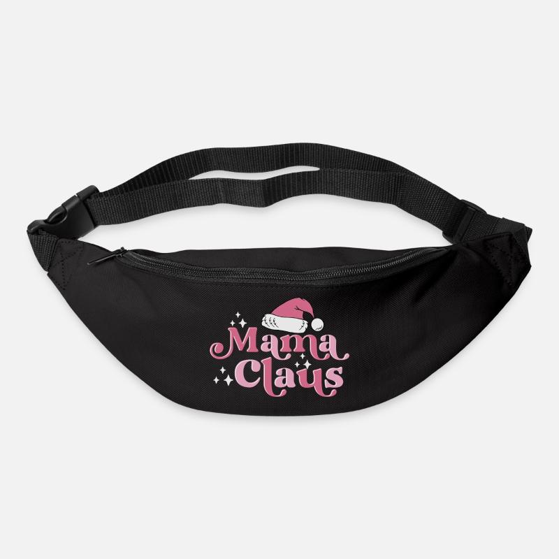 Mama Claus - Gürteltasche - Schwarz