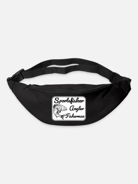 Sportsfisker - Angler - Fisherman - Bum bag - black