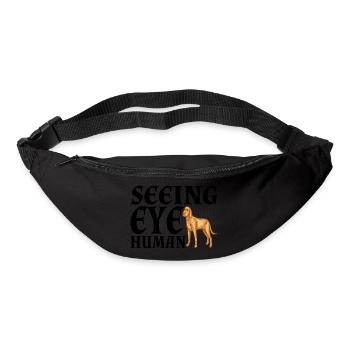 Seeing Eye Human 30 - Gürteltasche - Schwarz - Vorne