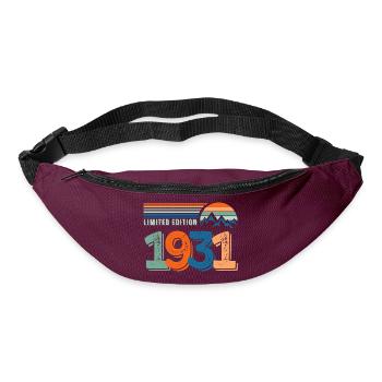 Limited edition 1931 - Bum bag - burgundy - Front
