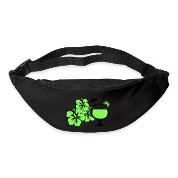 Hawaiian Hibiscus Cocktail - Bum bag - black - Front